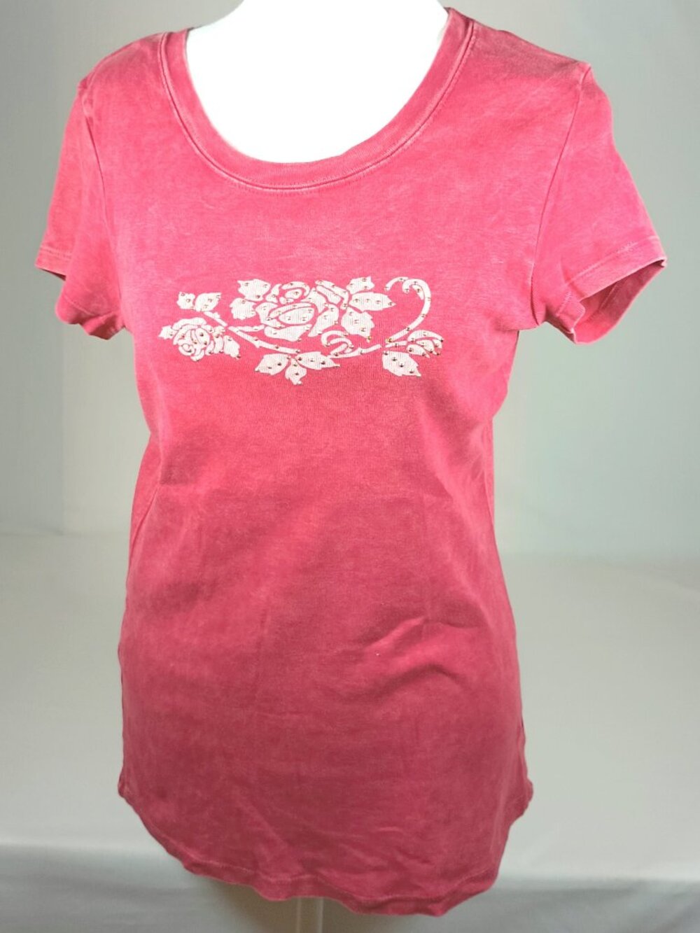 Roses T Shirt xcit USA, Distressed M